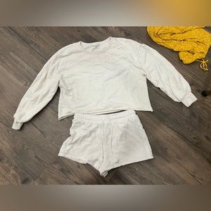 Long sleeve and short set